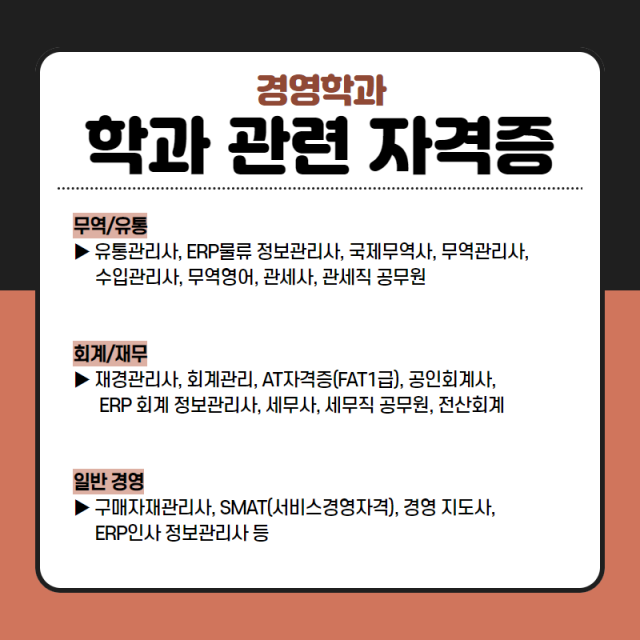 관련 자격증
