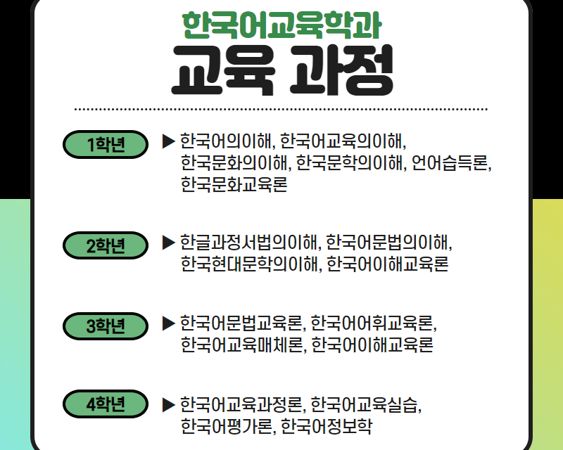 교육 과정