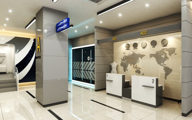 체크-인 카운터