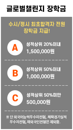 글로벌챌린지 장학금